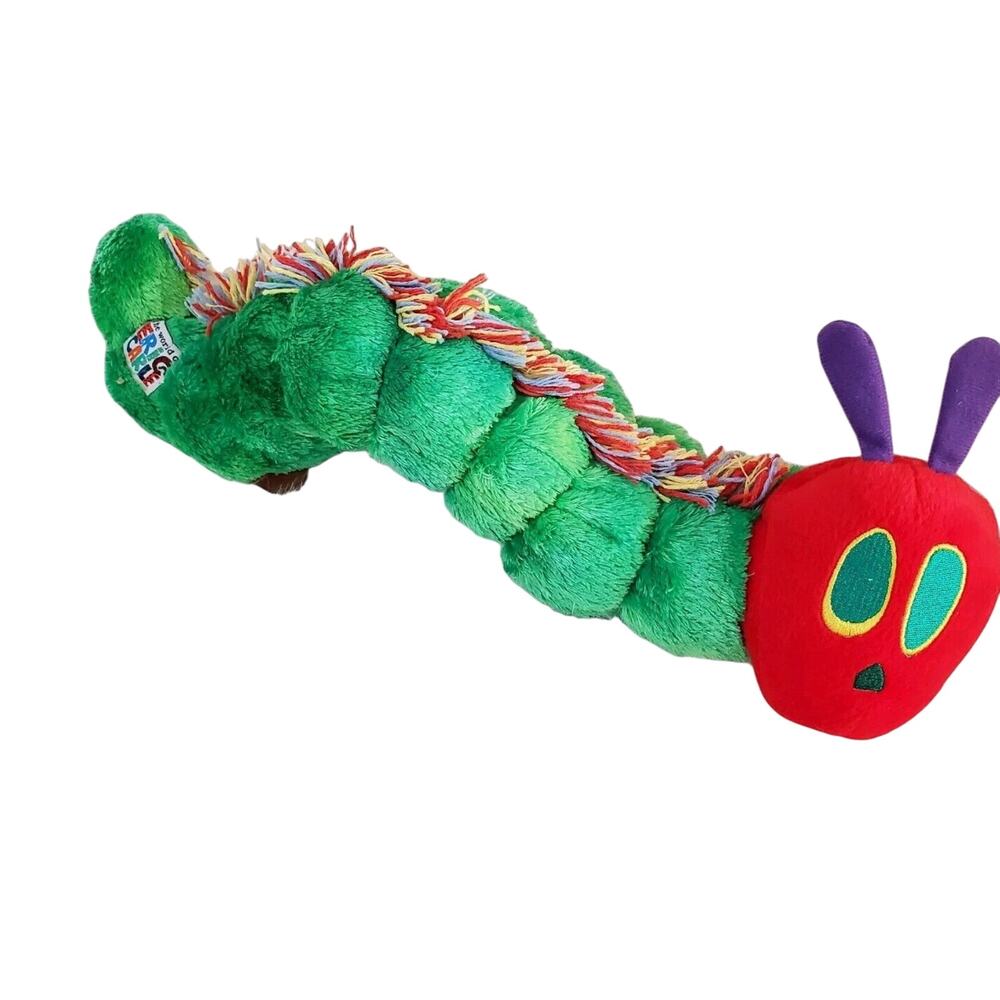 Eric Carle Green Caterpillar Stuffed Animal